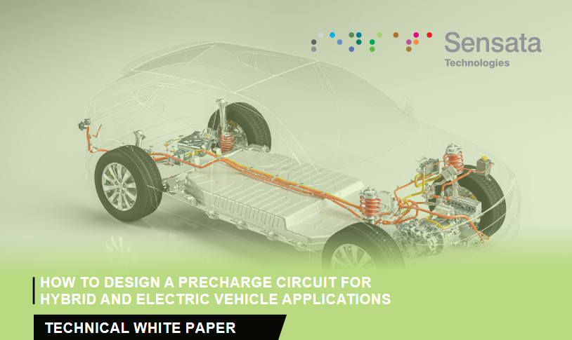 Jak zaprojektować obwód wstępnego ładowania (Precharge) do zastosowań w pojazdach hybrydowych i elektrycznych